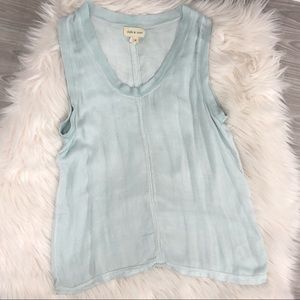 CLOTH & STONE Road Trip Tank Mint M